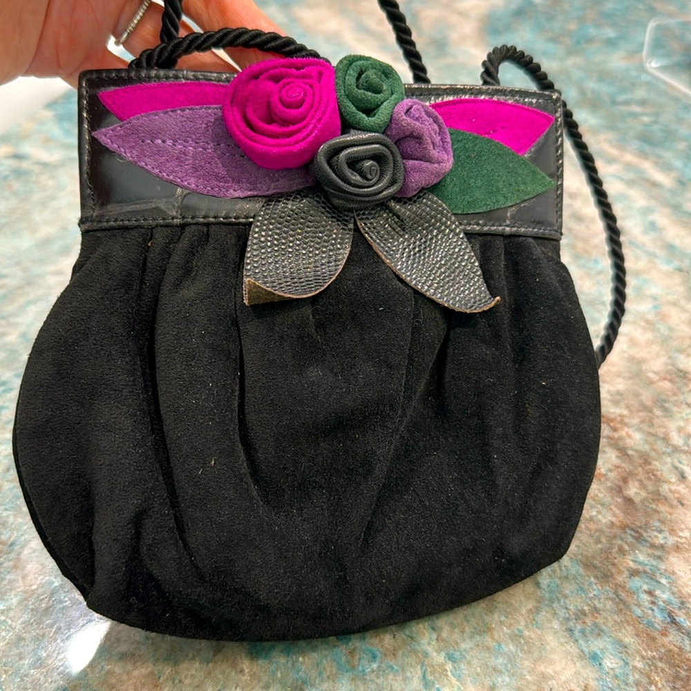 Broccolini Italian leather cocktail purse!